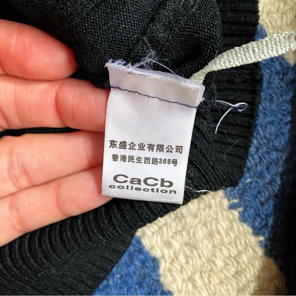 🖤 CACB BLACKE BEADED RUBBED CARDIGAN SWEATER! - Picture 12 of 13